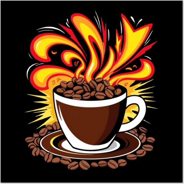 Energy Coffee Break Boost Wall Art by SR8891