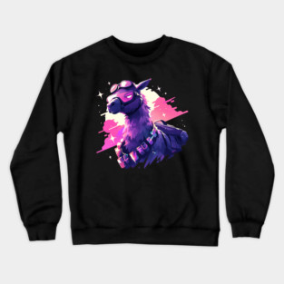 llama fortnite Crewneck Sweatshirt