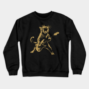 Cat Crewneck Sweatshirt