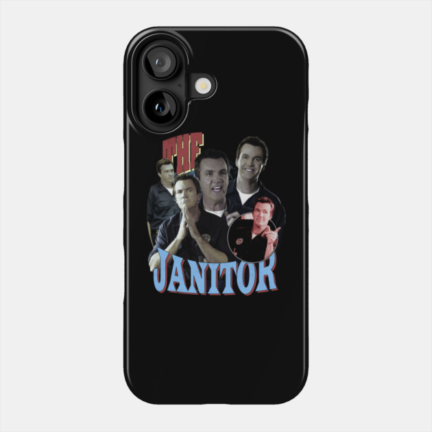 The Janitor Throwback Bootlegger Phone Case by Tv Moments