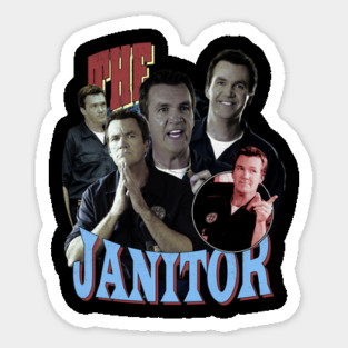 The Janitor Throwback Bootlegger Magnet