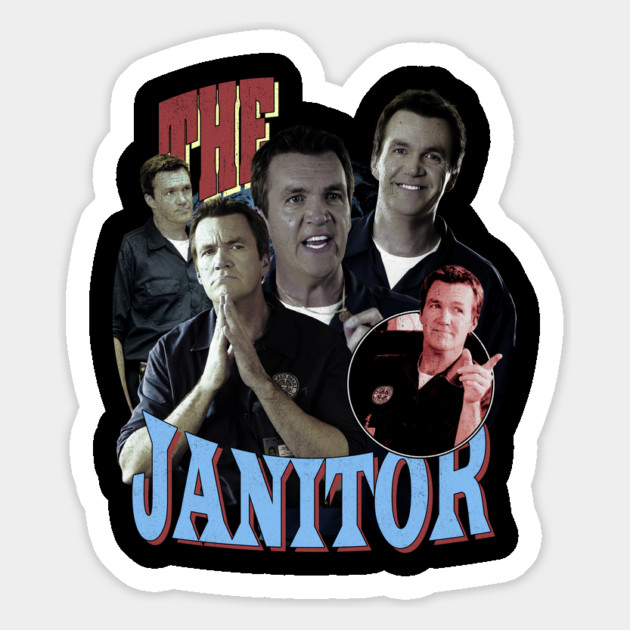 The Janitor Throwback Bootlegger Magnet by Tv Moments
