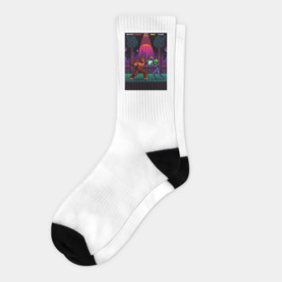 Bigfoot and Alien, Arcade video game Socks