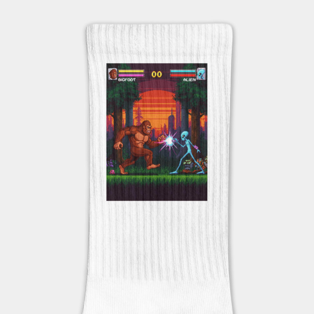 Bigfoot and Alien, Arcade video game #2 by Megadorim