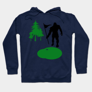 Sasquatch on the Green – Bigfoot’s Secret Swing Hoodie