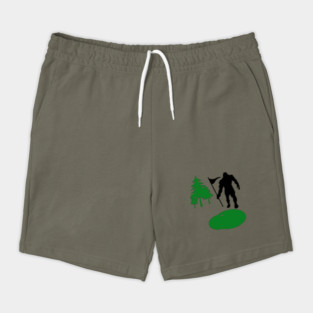 Sasquatch on the Green – Bigfoot’s Secret Swing Shorts