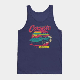 1976 Corvette Retro Tank Top