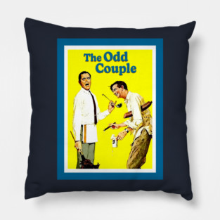 The Odd Couple Pillow