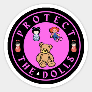 Protect-The-Dolls Magnet