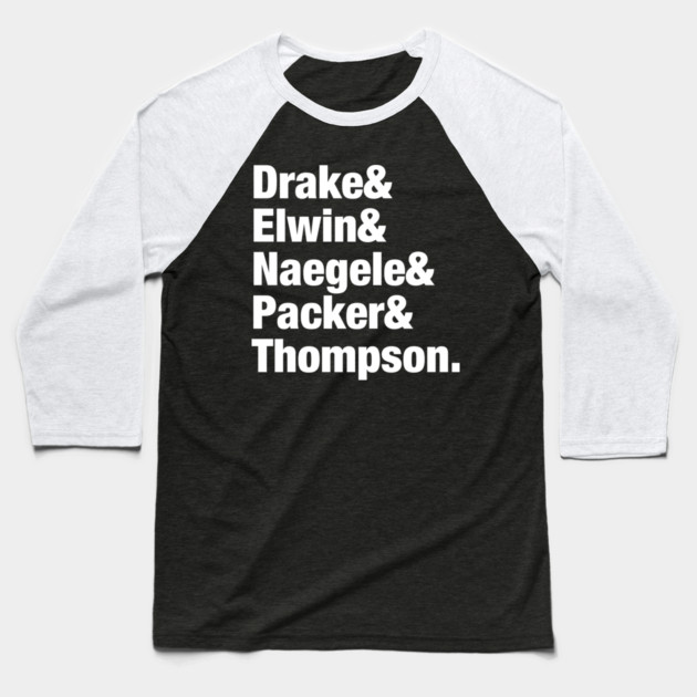 Stern Pinball King Kong Design Team Baseball T-Shirt by DRI374