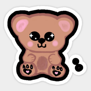 Bear Sticker