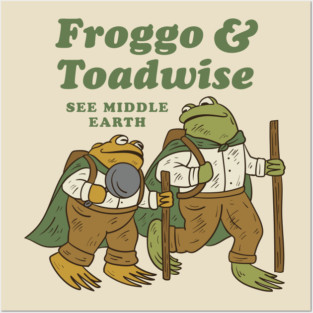Froggo & Toadwise Posters and Art