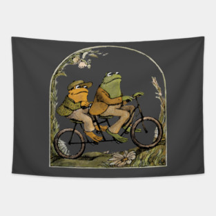 Frog and Toad Tapestry