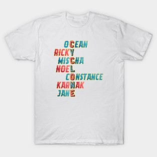Ride the Cyclone - Characters T-Shirt