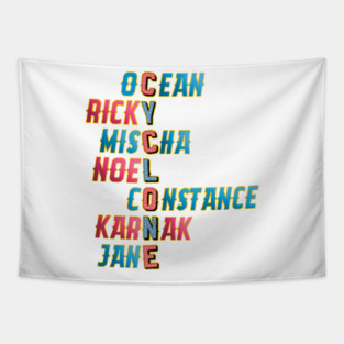 Ride the Cyclone - Characters Tapestry