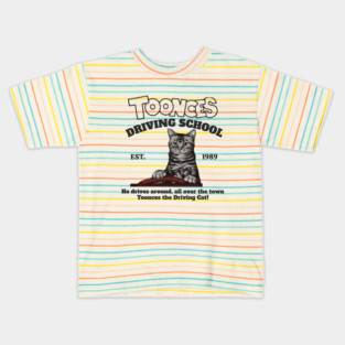 Toonces Driving School - Est. 1989 Kids T-Shirt
