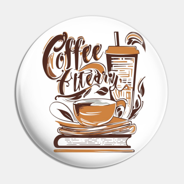 Book Lover's Coffee Break Essentials Pin by SR8891