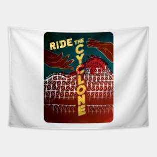 Ride the cyclone Tapestry