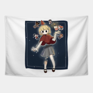 Ride the cyclone - Jan doe Tapestry