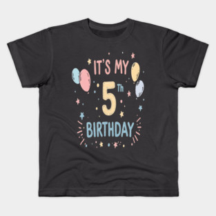 Fiver Alive Tee - Officially Big Kid Status Achieved - Fantastic Fifth Birthday Fun Kids T-Shirt