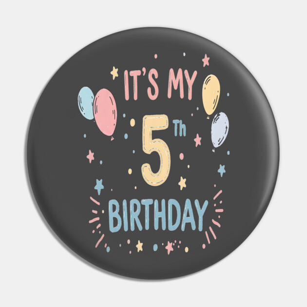 Fiver Alive Tee - Officially Big Kid Status Achieved - Fantastic Fifth Birthday Fun Pin by OUTFITPAW