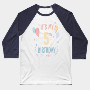 Fiver Alive Tee - Officially Big Kid Status Achieved - Fantastic Fifth Birthday Fun Baseball T-Shirt