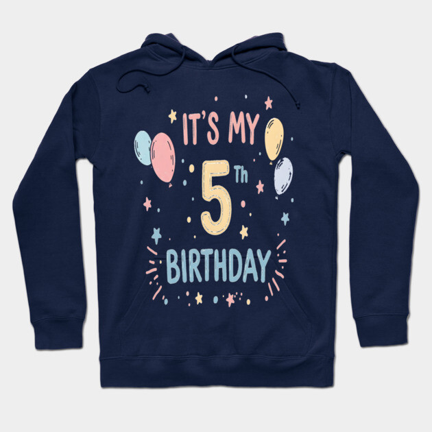 Fiver Alive Tee - Officially Big Kid Status Achieved - Fantastic Fifth Birthday Fun Hoodie by OUTFITPAW
