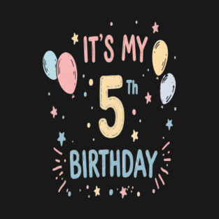 Fiver Alive Tee - Officially Big Kid Status Achieved - Fantastic Fifth Birthday Fun T-Shirt