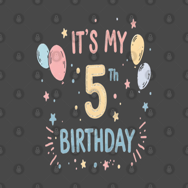 Fiver Alive Tee - Officially Big Kid Status Achieved - Fantastic Fifth Birthday Fun by OUTFITPAW