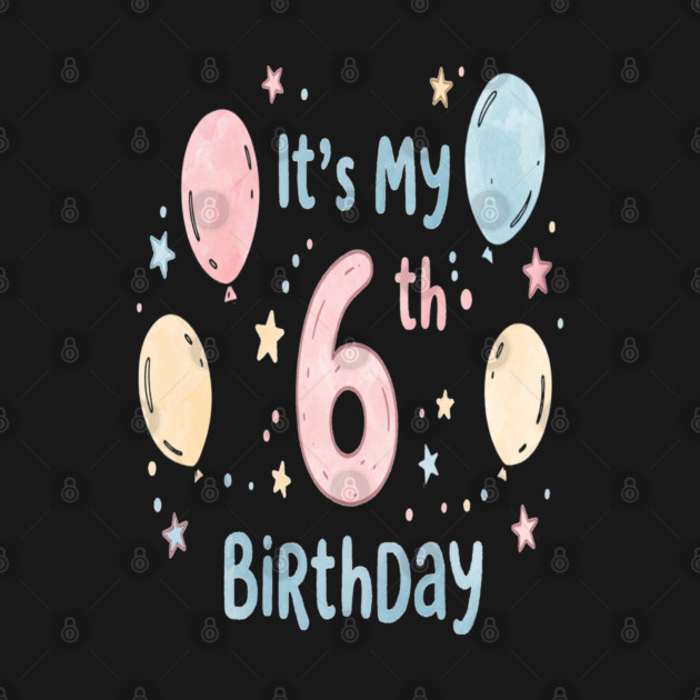 Sixth Birthday Tee - Officially Leveling Up to Awesome Sixth Birthday Party by OUTFITPAW