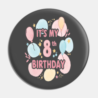 Groovy Eighth Birthday Party Eighth Birthday Tee - Officially Too Cool for Coasters. Pin