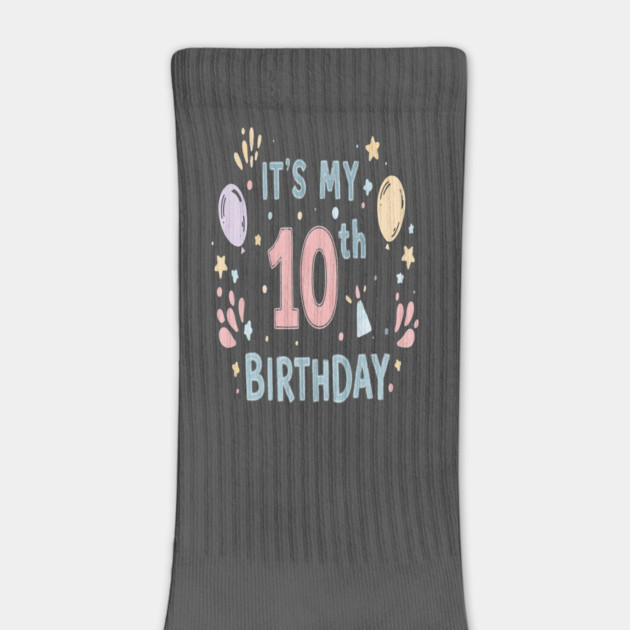 Tenth Birthday Tee - Officially Double Digits & Dangerous by OUTFITPAW