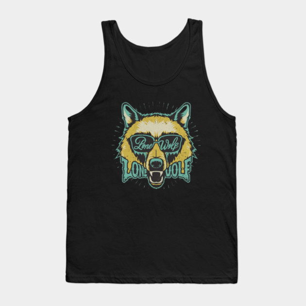 Lone Wolf. Lone Wolf can still survive! Tank Top by MotiVVaTTi