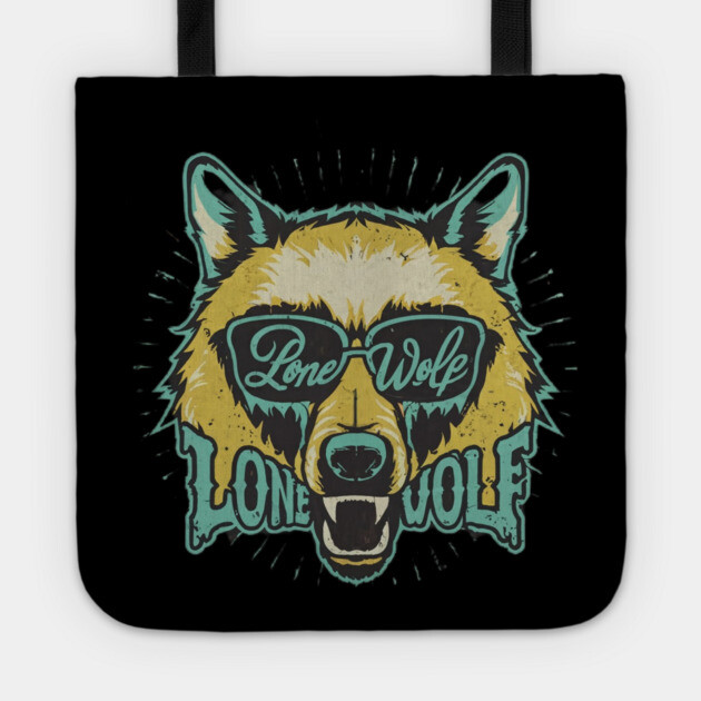 Lone Wolf. Lone Wolf can still survive! Tote by MotiVVaTTi