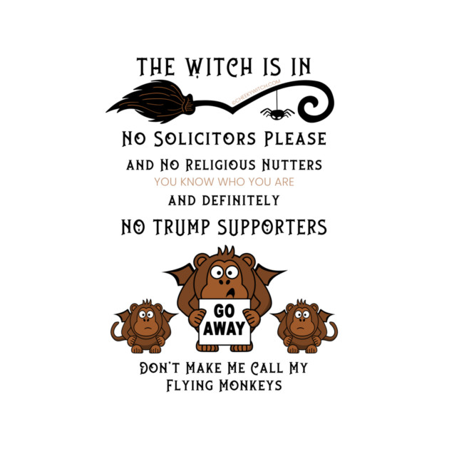The Witch is in Flying Monkeys Cheeky Witch® by Cheeky Witch