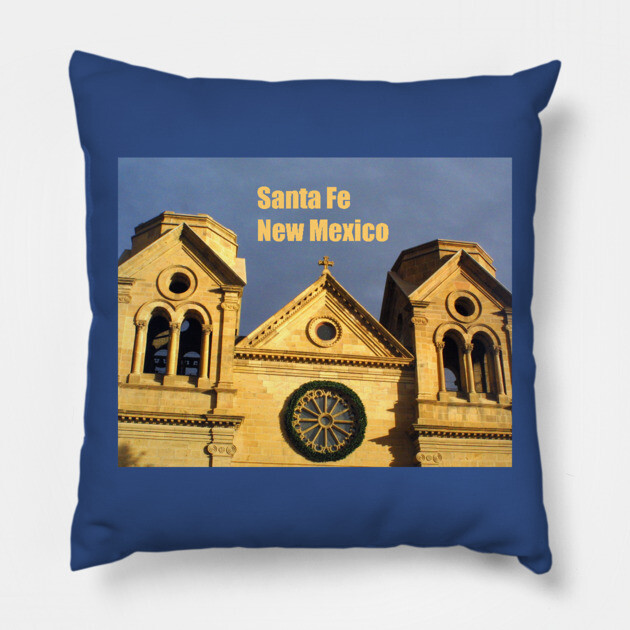 Santa Fe Cathedral Pillow by Wiley