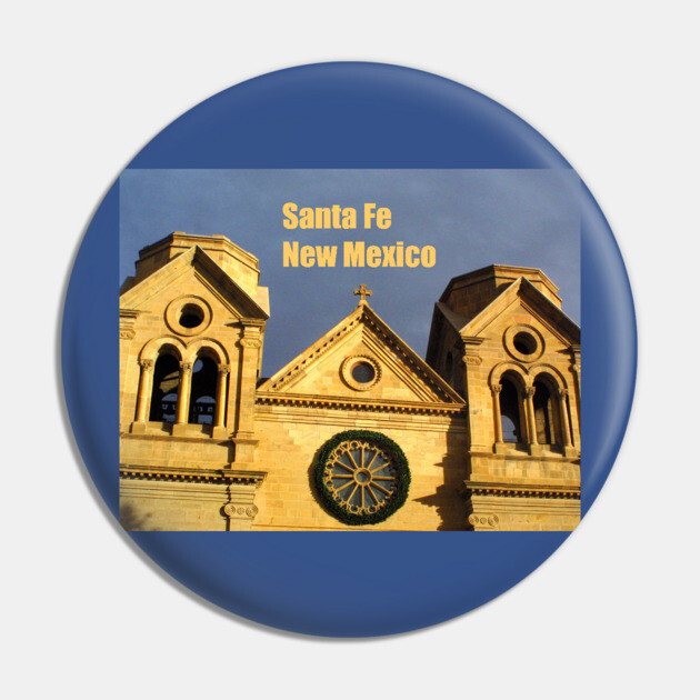 Santa Fe Cathedral Pin by Wiley