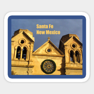 Santa Fe Cathedral Magnet