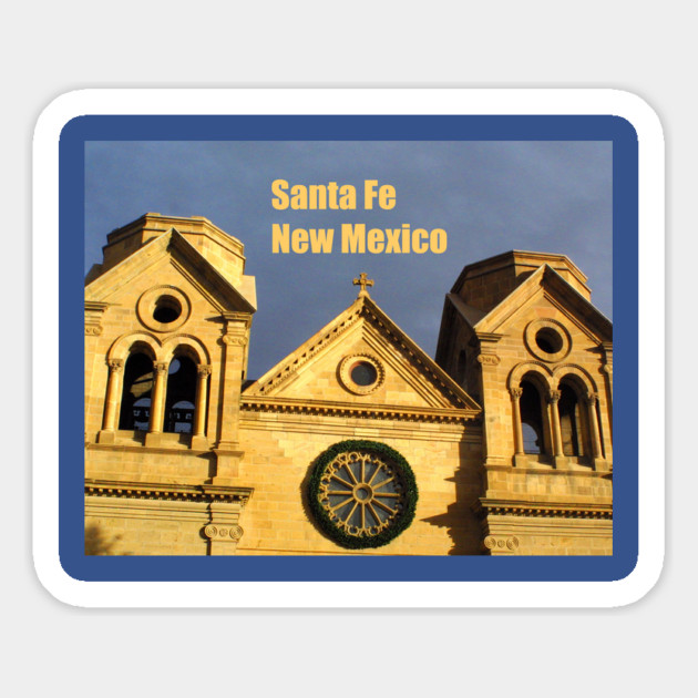 Santa Fe Cathedral Magnet by Wiley