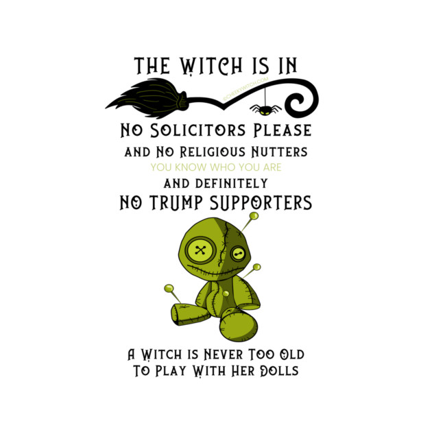 The Witch is in Voodoo Doll Cheeky Witch® by Cheeky Witch