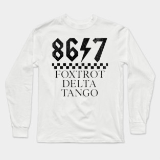 Foxtrots-Deltas-Tangos-8647-Retro-Sarcastic-Anti-Trump-Protest Long Sleeve T-Shirt