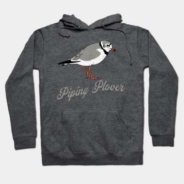 Piping Plover Stroll – Coastal Charm in Every Step Hoodie by DonWillisJrArt
