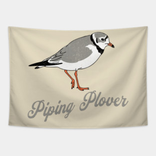 Piping Plover Stroll – Coastal Charm in Every Step Tapestry