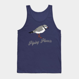 Piping Plover Stroll – Coastal Charm in Every Step Tank Top
