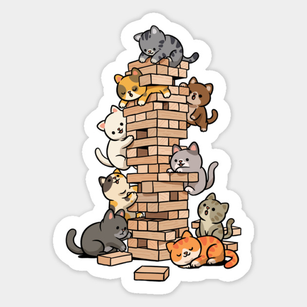 Cat Games Magnet by GoshWow®