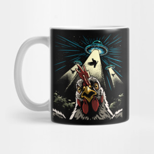 Chicken Abduction Mug