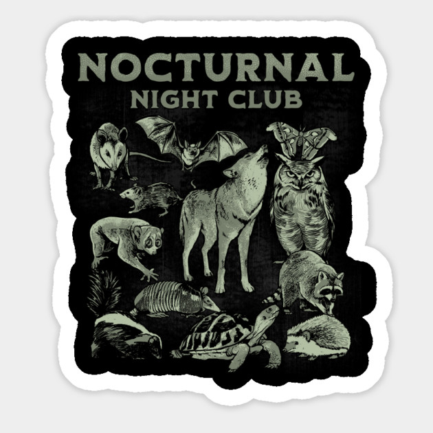 Nocturnal Night Club Magnet by GoshWow®