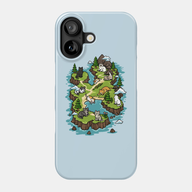 Cat Island Phone Case by GoshWow®
