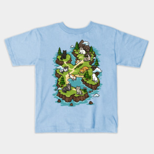 Cat Island Kids T-Shirt