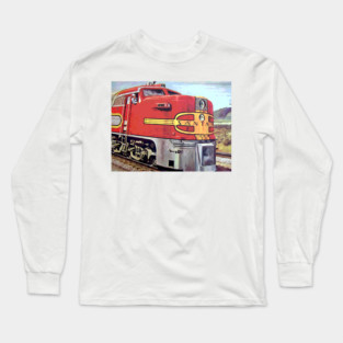 Santa Fe Train Long Sleeve T-Shirt